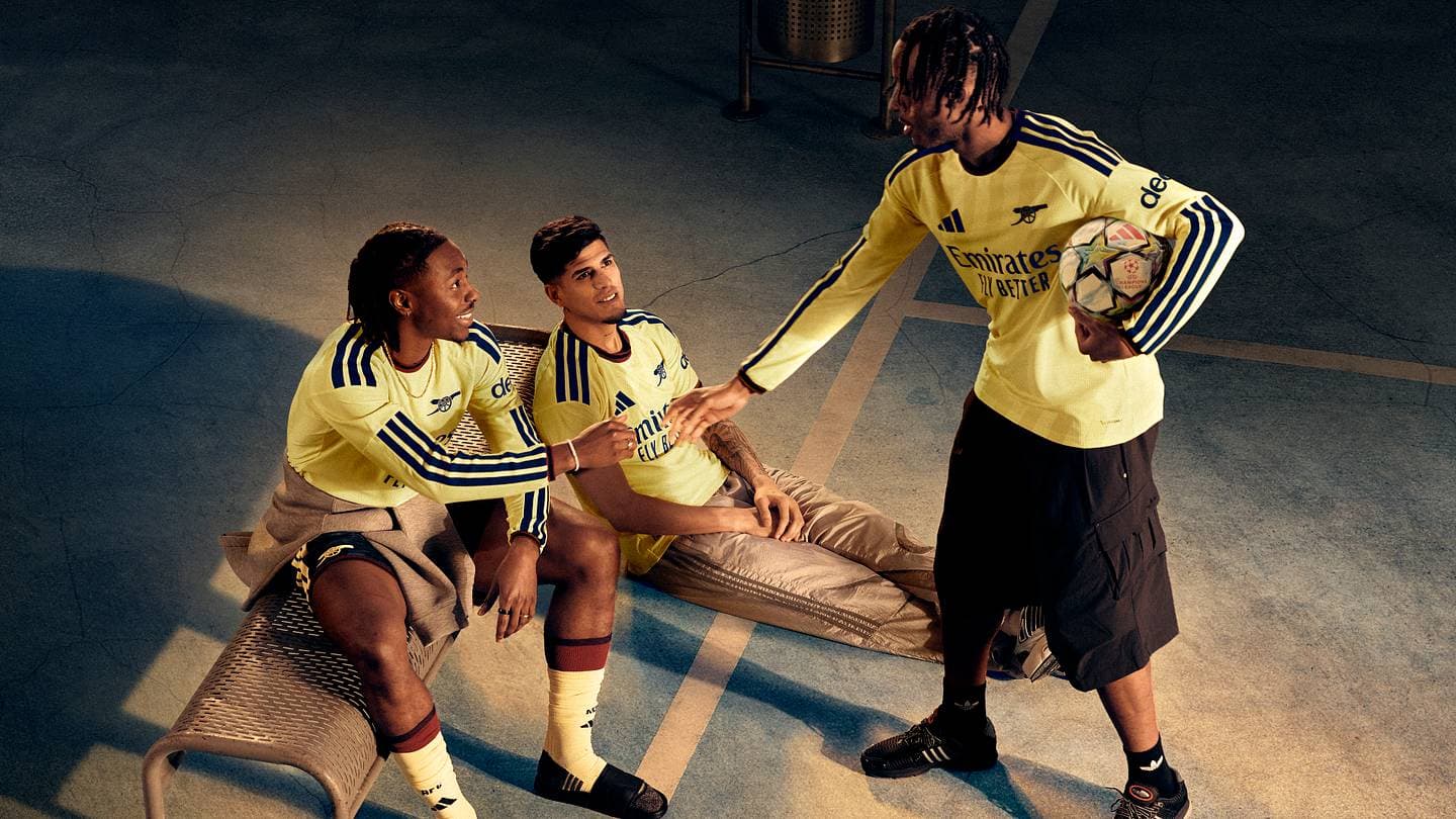Arsenal recupera un color icónico en su tercera camiseta para la temporada 2026-27