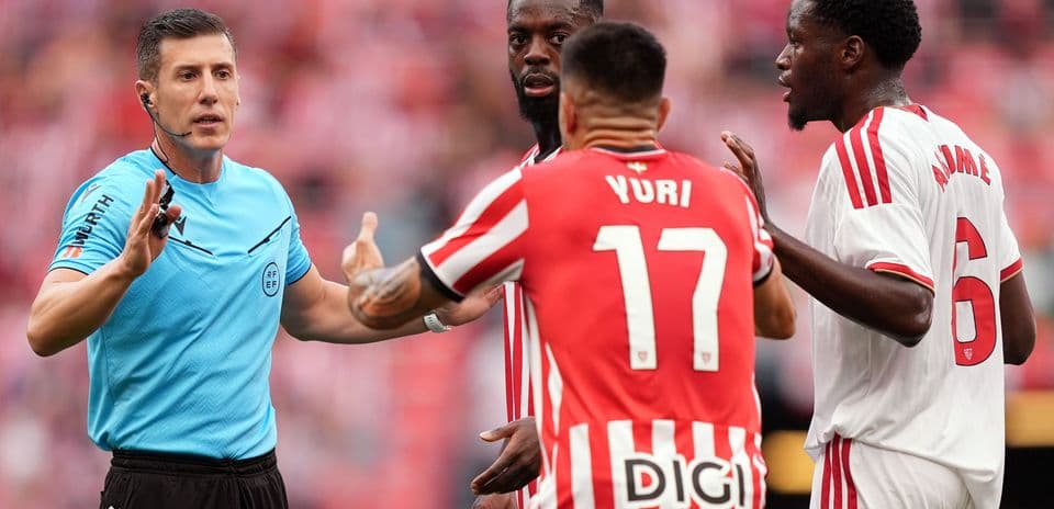 Athletic Bilbao iguala un récord defensivo negativo tras perder 3-1 contra Sevilla en La Liga