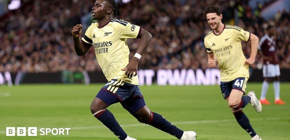 Aston Villa vs Arsenal: Evaluación de los jugadores en la ajustada victoria de los Gunners