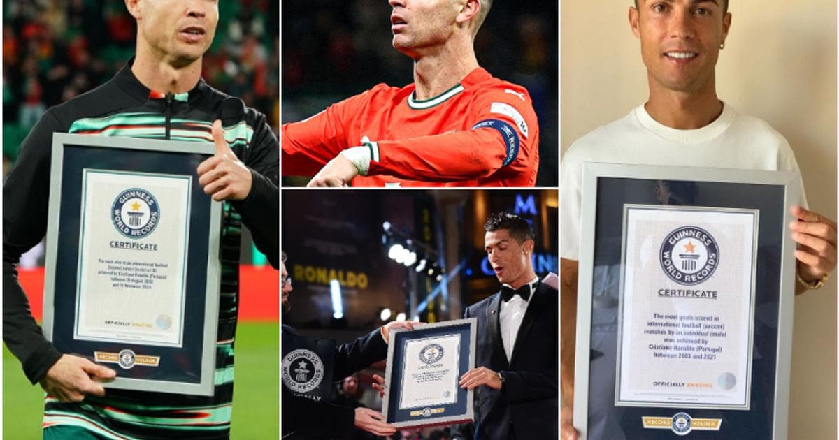 Cristiano Ronaldo y sus Récords Guinness: Un Legado Inigualable
