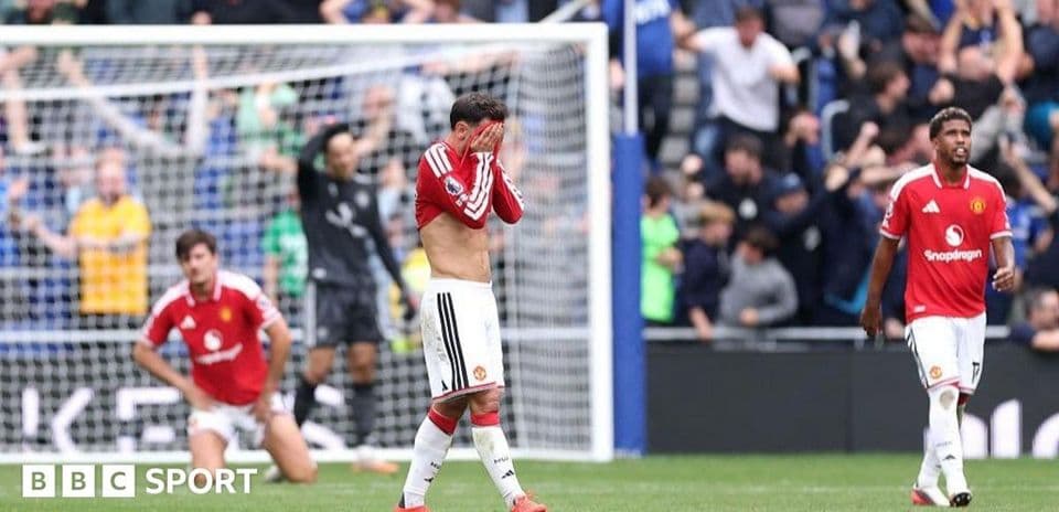 Everton 2-2 Manchester United: Carrick mantiene la esperanza pese a la frustración de los Red Devils