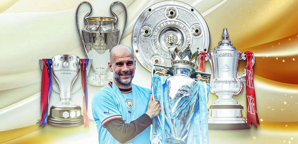 Todos los trofeos que ha ganado Pep Guardiola
