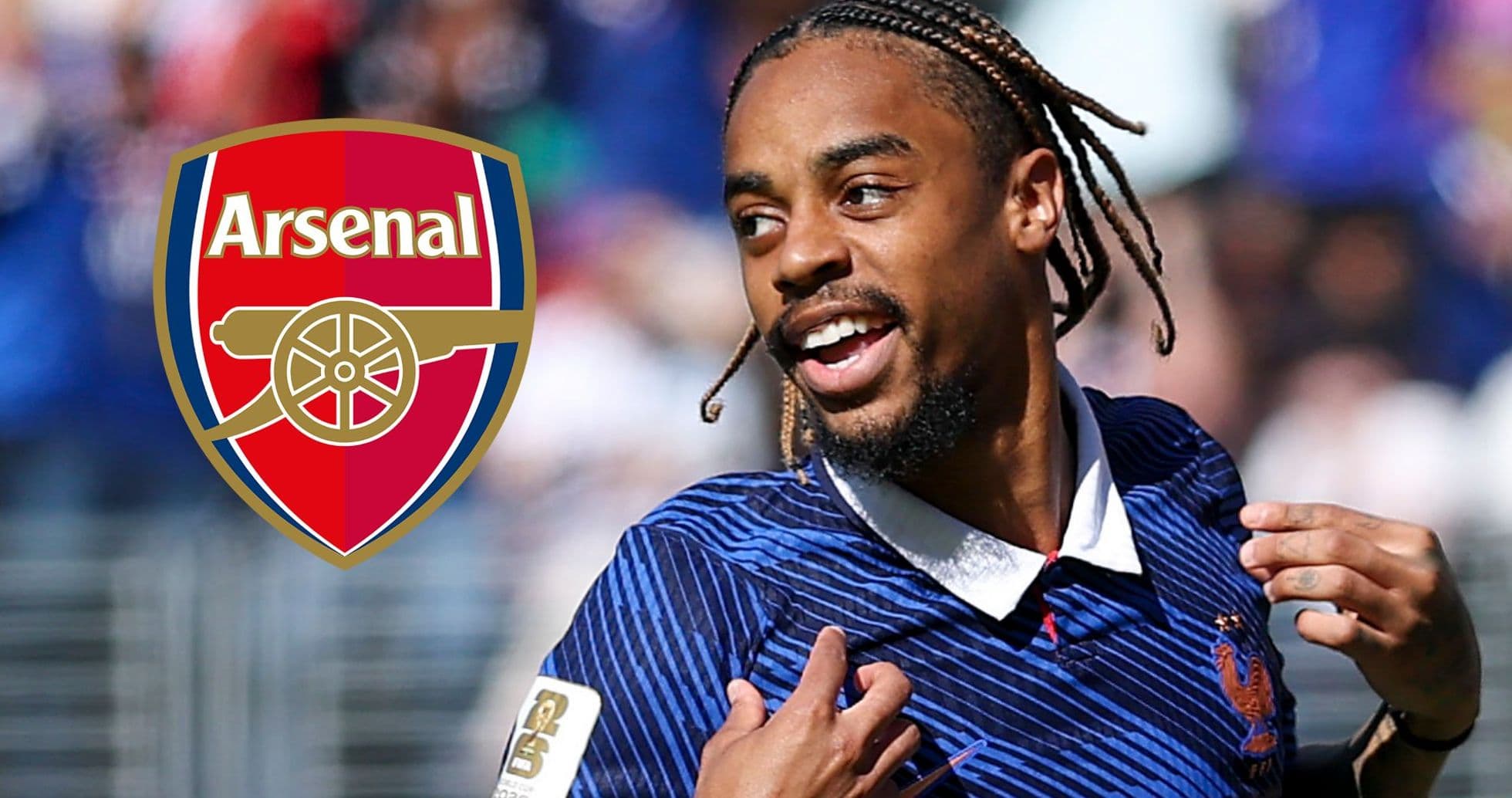 Arsenal podría adelantarse a Liverpool por Bradley Barcola tras fichar a Bruno Guimaraes