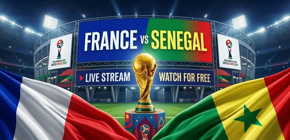Francia vs Senegal: Cómo Ver en Vivo el Partido del Mundial FIFA 2026 (Gratis)