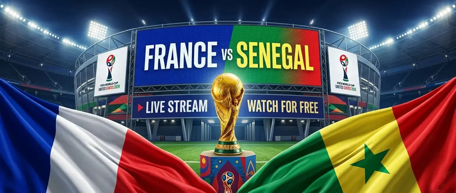 Francia vs Senegal: Cómo Ver en Vivo el Partido del Mundial FIFA 2026 (Gratis)