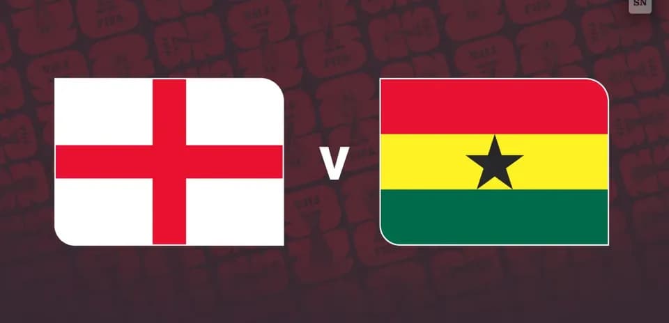 Predicción Inglaterra vs Ghana: cuotas, mejores apuestas y promociones para la Copa Mundial