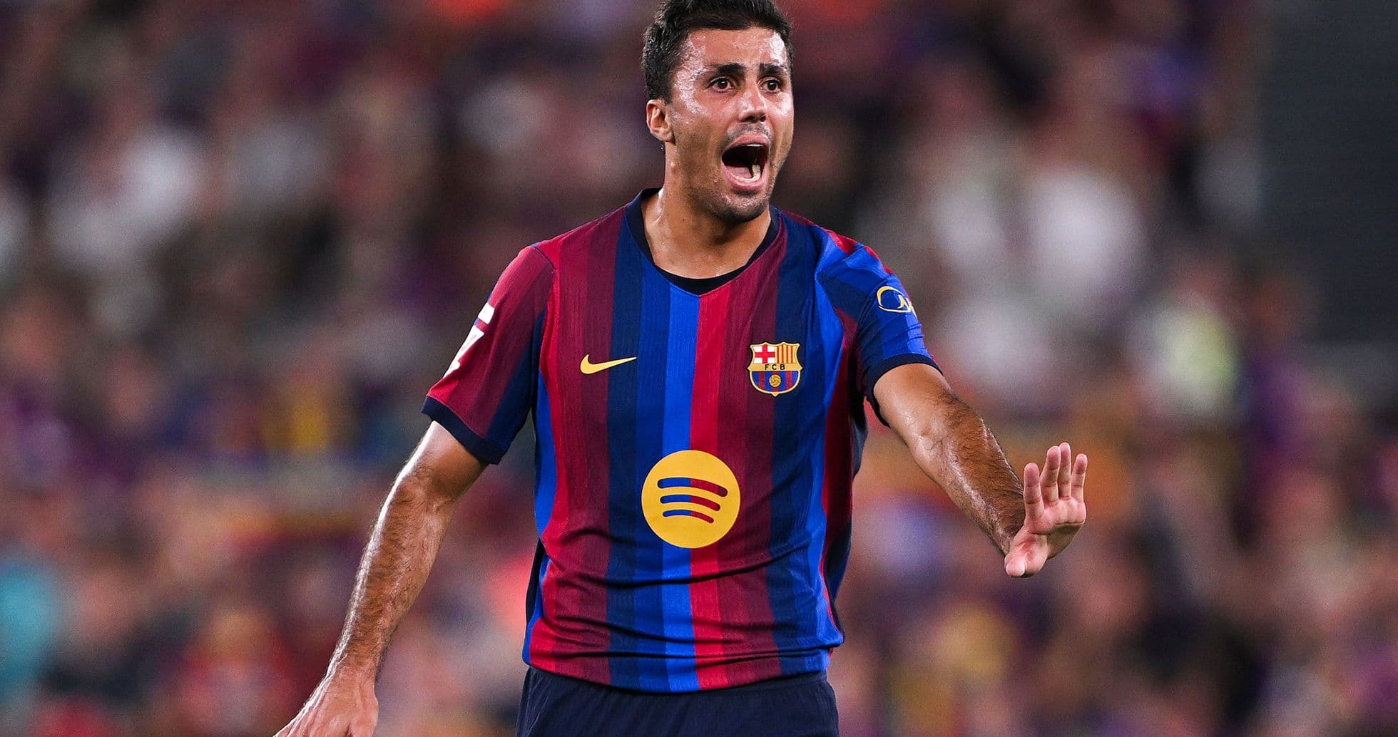 Rodri critica duramente la actuación del Valencia tras el triunfo contundente del Barcelona en Mestalla