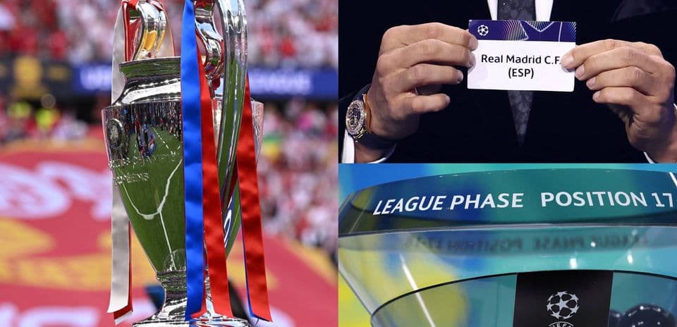 Sorteo de la fase de grupos de la Champions League 2026/27: hora, bombos y dónde verlo en vivo