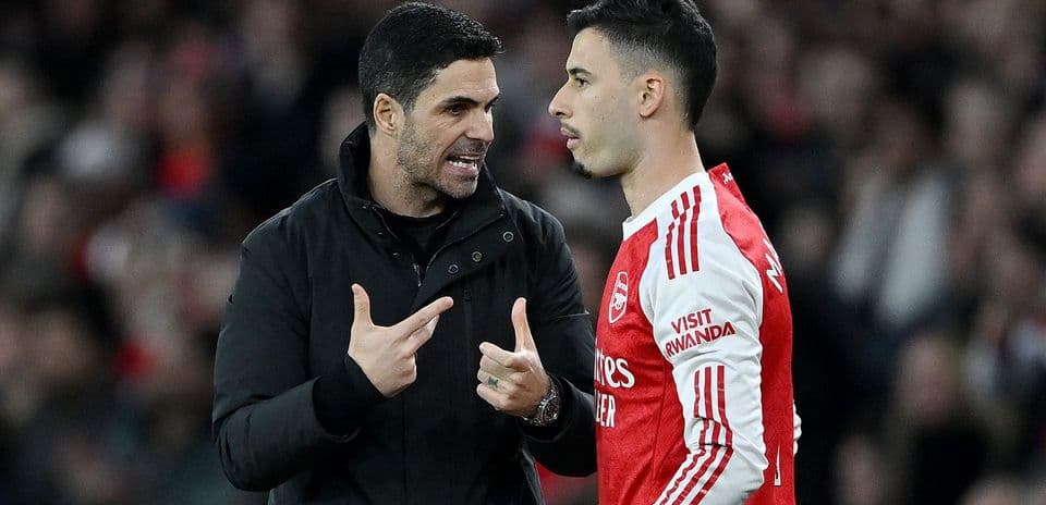 Gabriel Martinelli cerca de dejar Arsenal en medio de malestar por el trato de Mikel Arteta