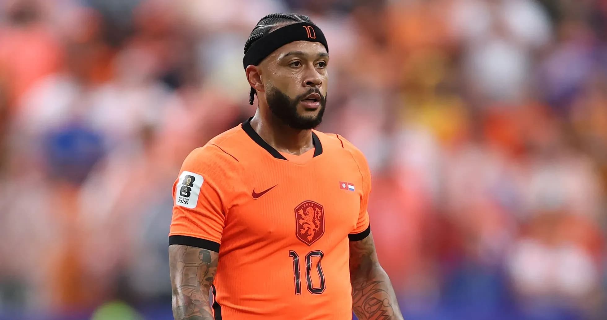 Jugador de los Países Bajos en uniforme naranja Jugador de los Países Bajos en uniforme naranja
