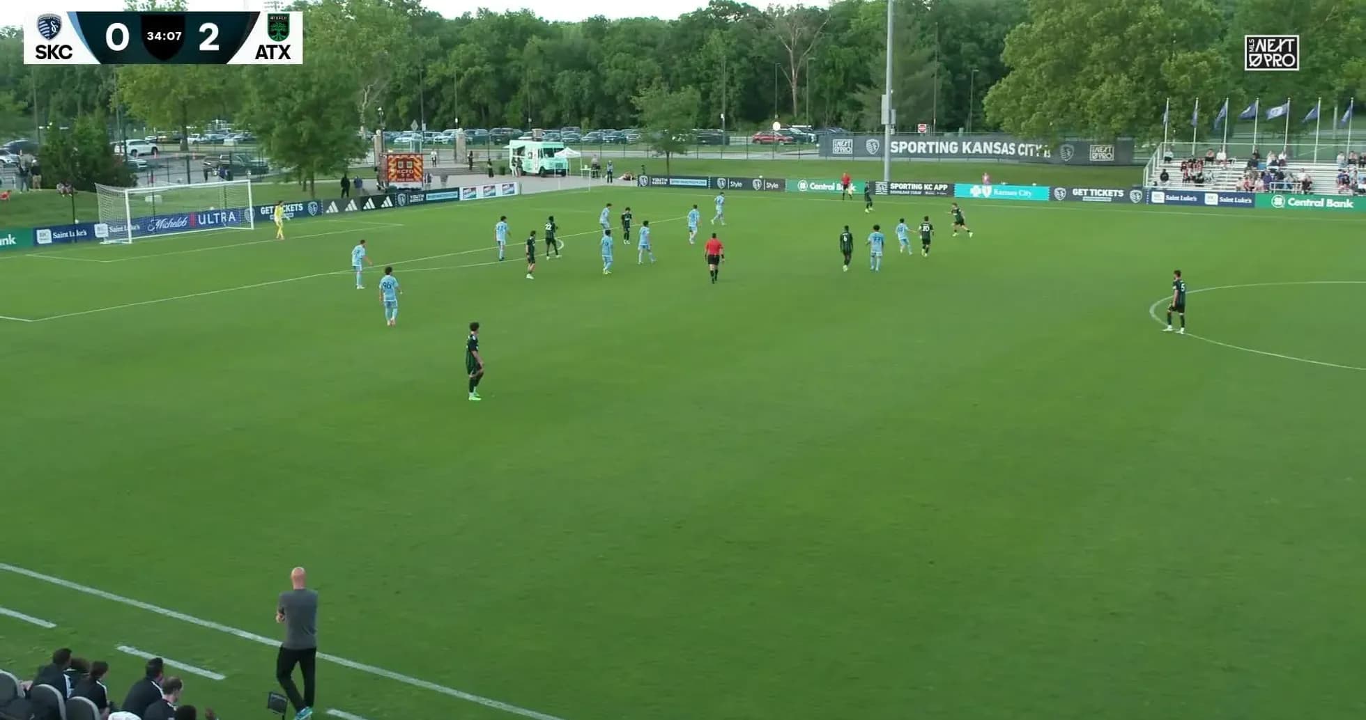Partido de Sporting KC II contra Austin II Partido de Sporting KC II contra Austin II