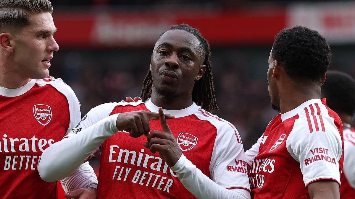 Jugadores del Arsenal celebrando un gol Jugadores del Arsenal celebrando un gol