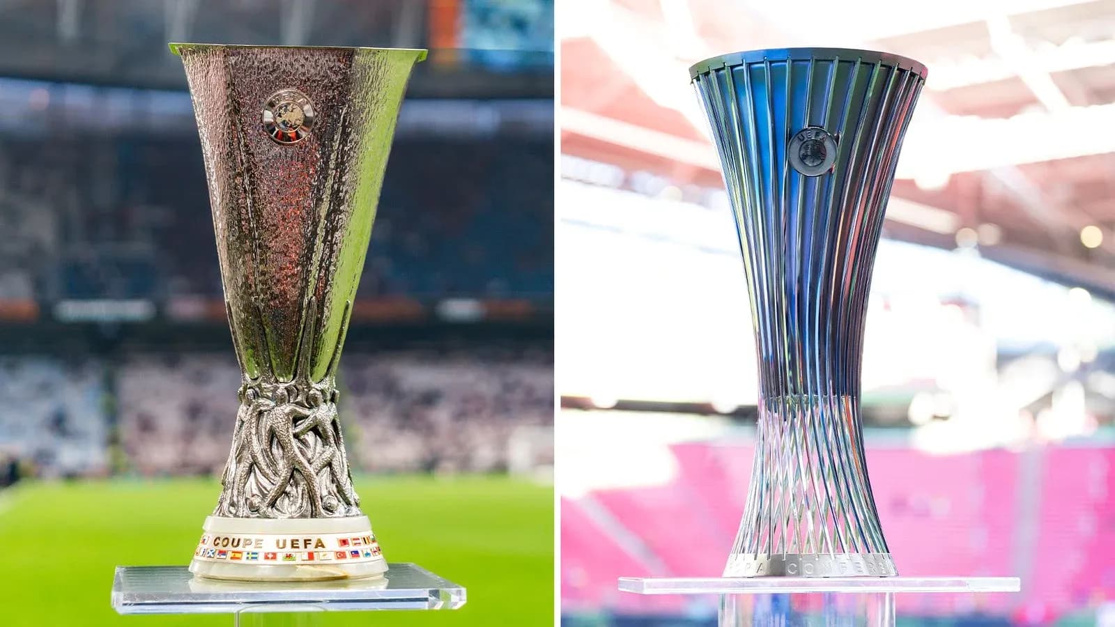 Trofeos de la UEFA Europa League y Europa Conference Trofeos de la UEFA Europa League y Europa Conference