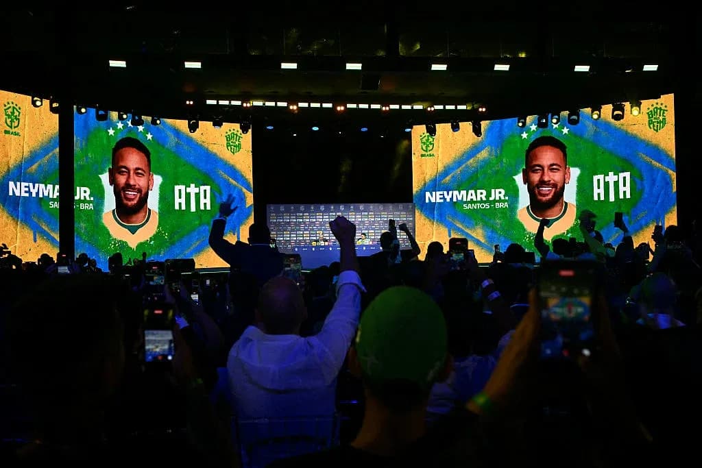 Presentación de Neymar Jr. en evento de fútbol Presentación de Neymar Jr. en evento de fútbol