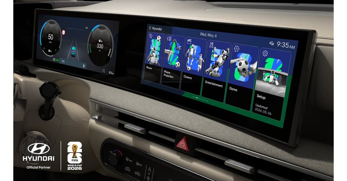 Pantalla de automóvil mostrando funciones y aplicaciones Pantalla de automóvil mostrando funciones y aplicaciones
