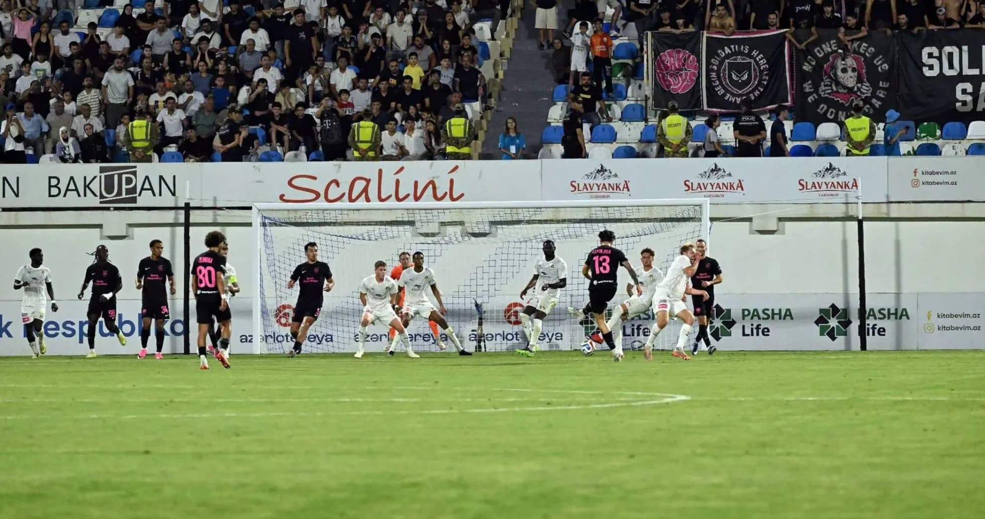 Partido entre KuPS y Sabah FA en la UEFA Partido entre KuPS y Sabah FA en la UEFA