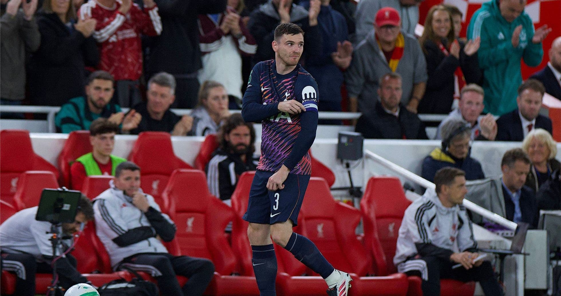 Liverpool elimina al Tottenham de la Carabao Cup con un emotivo regreso de Andy Robertson a Anfield Liverpool elimina al Tottenham de la Carabao Cup con un emotivo regreso de Andy Robertson a Anfield