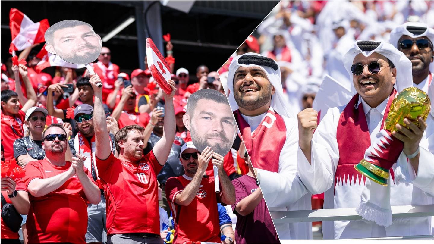 Aficionados canadienses aprovechan entradas gratuitas de Catar para el Mundial antes del partido decisivo Aficionados canadienses aprovechan entradas gratuitas de Catar para el Mundial antes del partido decisivo