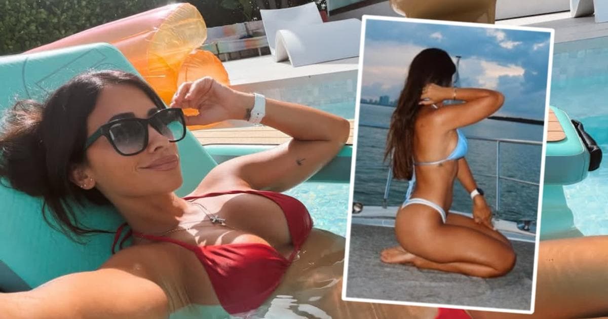 Antonela Roccuzzo deslumbra en bikini durante vacaciones en yate de lujo Antonela Roccuzzo deslumbra en bikini durante vacaciones en yate de lujo