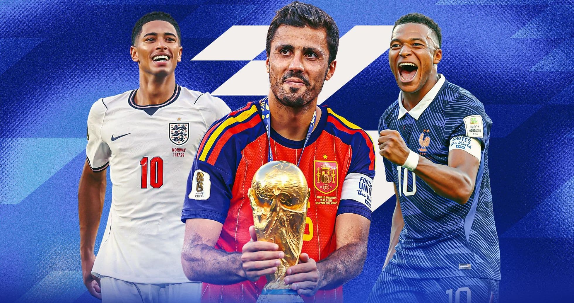 Kylian Mbappé, Rodri y el XI Ideal del Mundial 2026 según GOAL Kylian Mbappé, Rodri y el XI Ideal del Mundial 2026 según GOAL