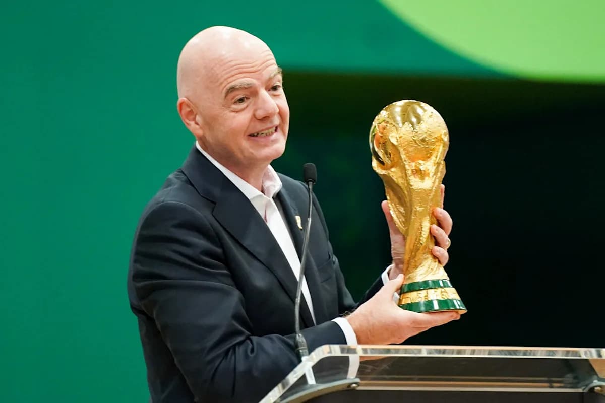 Presidente de la FIFA contempla ampliar el Mundial a 64 equipos Presidente de la FIFA contempla ampliar el Mundial a 64 equipos